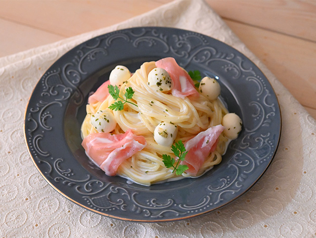 簡単！レモンクリームパスタ